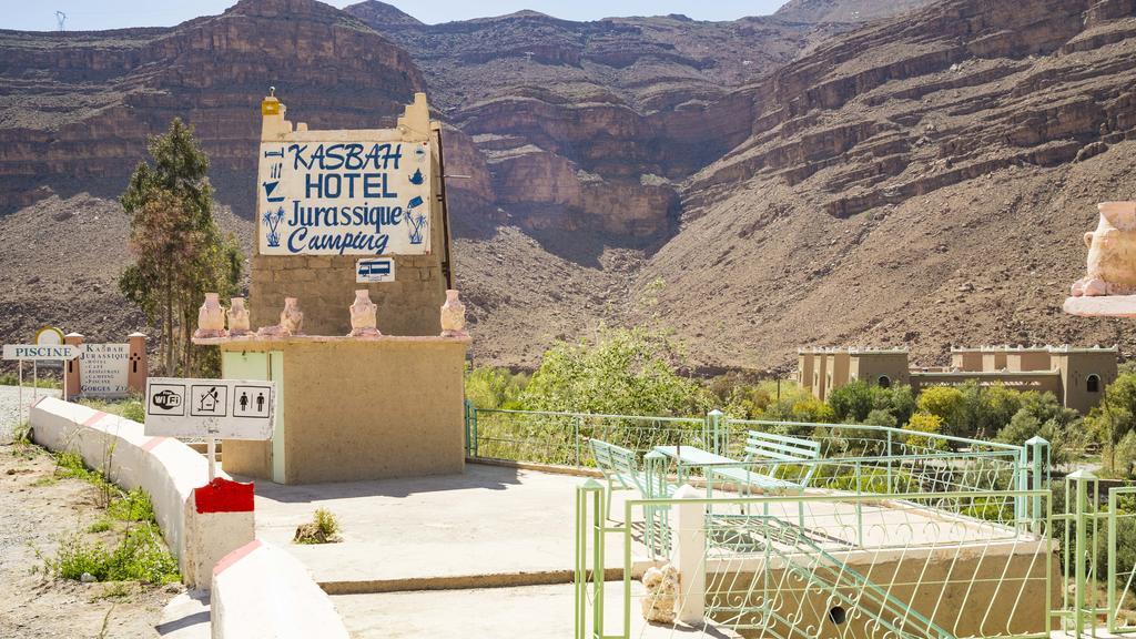 Kasbah Hotel Camping Jurassique Ifri Eksteriør bilde